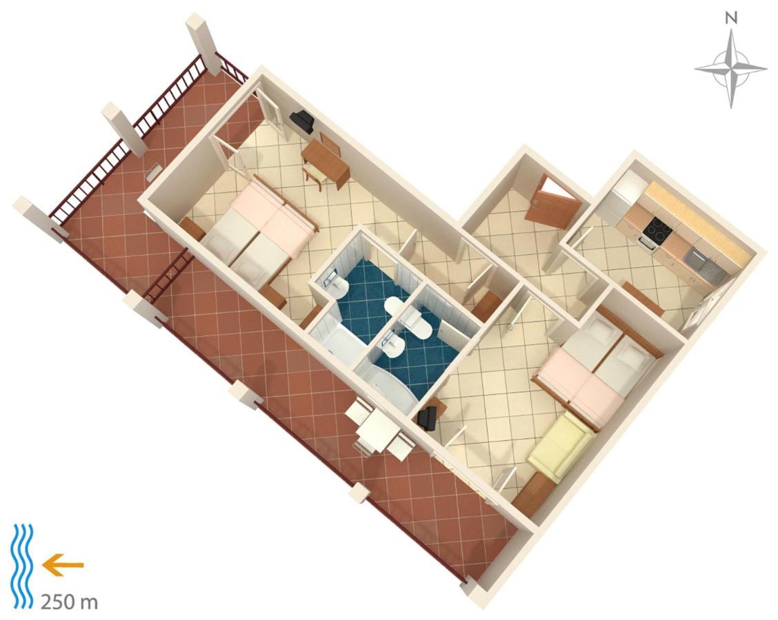 Apartment Selce 2379B Buitenkant foto